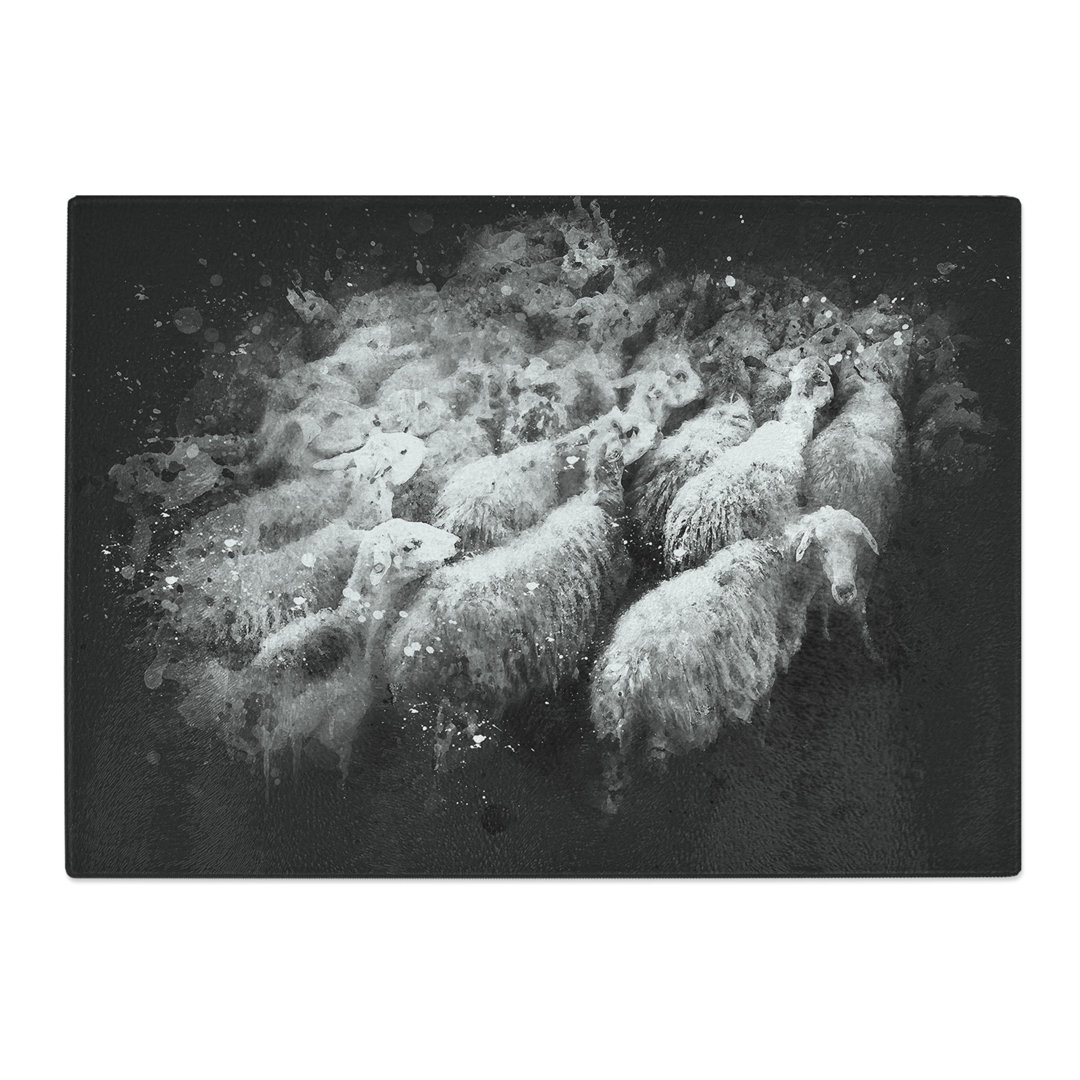 Flock of Sheep Vol.1 Paint Splash Chopping Board