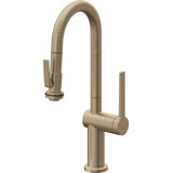 Pull-Down Prep/Bar Faucet With Squeeze Sprayer