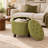 19.7" Linen Upholstered Storage Ottoman  For Living Room-2041940566