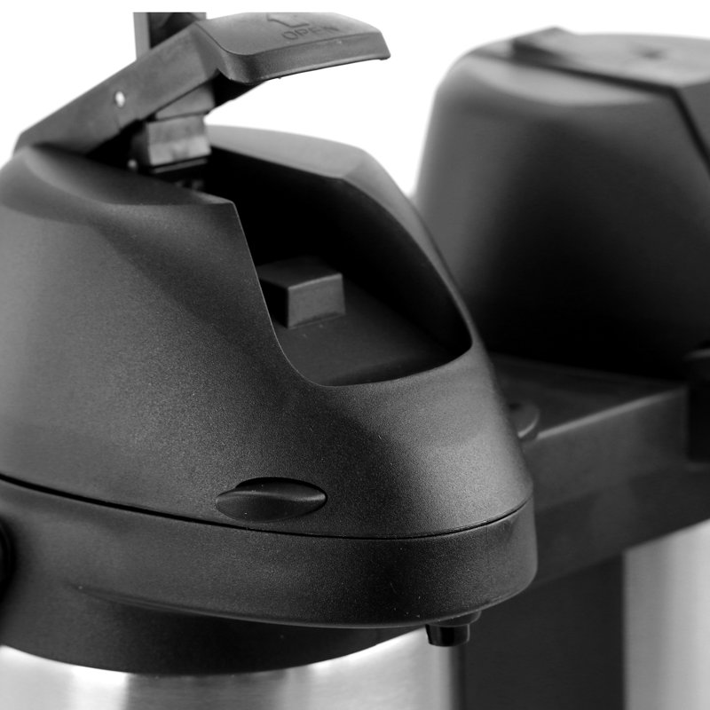 Airpot en acier inoxydable 8 gobelets