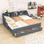 Lit de jour simple avec couchette Nagey-1546080239