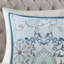 Ensemble de housse de couette réversible à imprimé floral en coton 3 pièces très grand / très grand californien-119922087