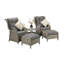 Wrenly 2 Seater Rattan Converstaion Set