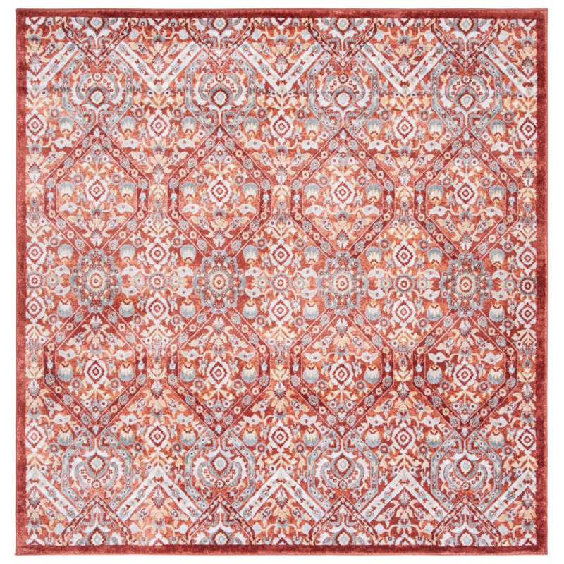 Hive Performance Southwestern Rug, Square 6'7"
