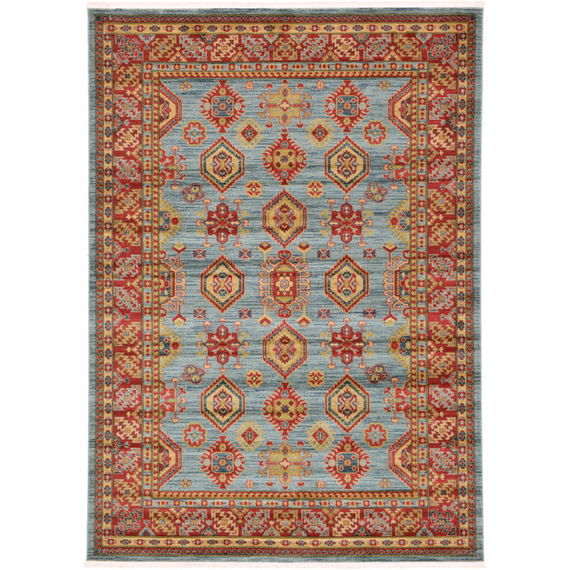 Eesi Floral Indoor Rug, Rectangle 7'1" x 10'