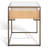 Glass End Table with Storage-2088527409