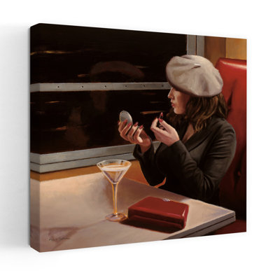 Contemporary Dry Martini Crop Ii With Beauty Berets Art