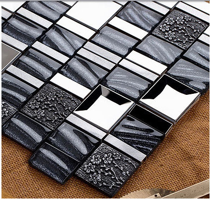 Vitray Glossy Tile, Gray