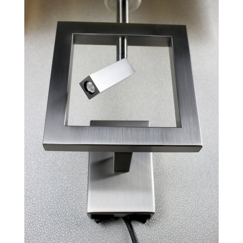 Hartford LED Plug-in Armed Sconce