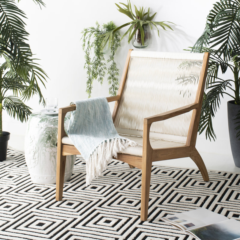 Chaise de patio en teck Arlo