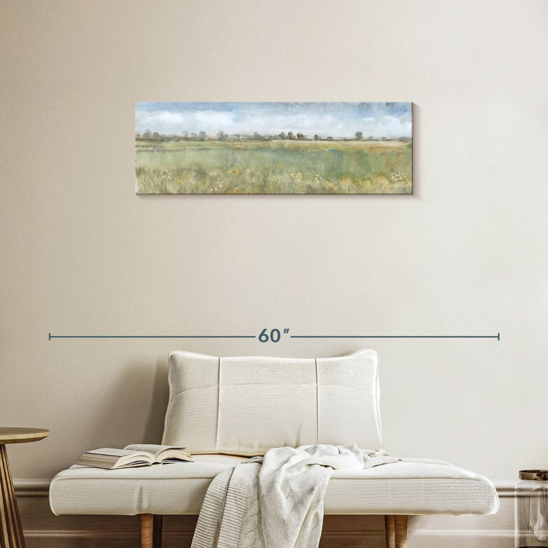 Open Field II, 12" H x 36" W