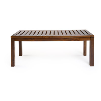 Burke Patio Teak Garden Bench