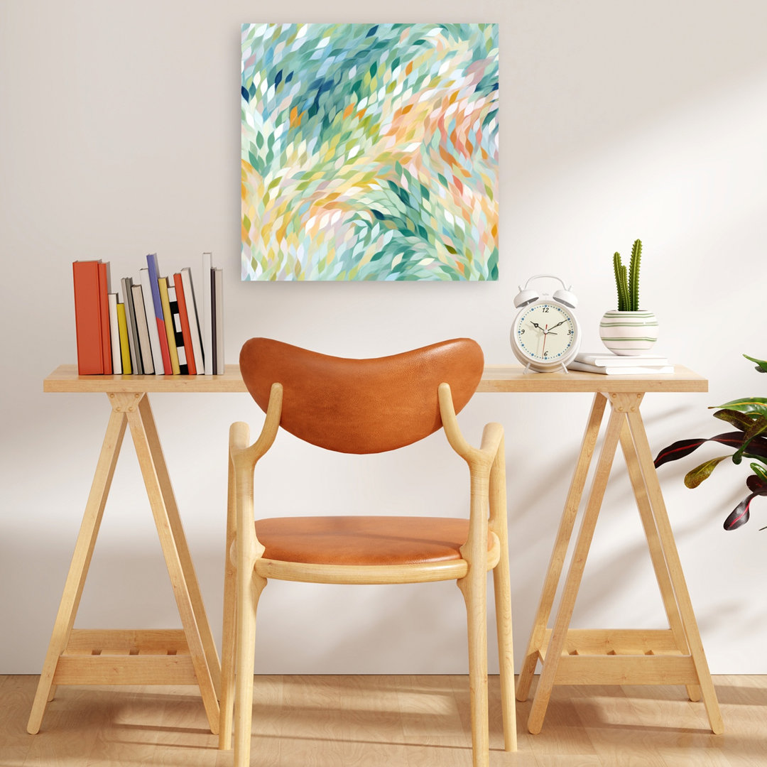 Modern Botanical Abstract Abstract Contemporary Elegant Nature Wall Art Print