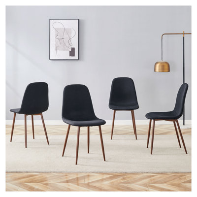 Ensemble de 4 chaises de salle à manger Luxury Modern