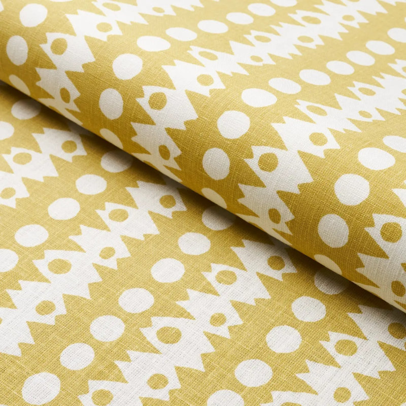 Schumacher x Drusus Tabor Trickledown Fabric