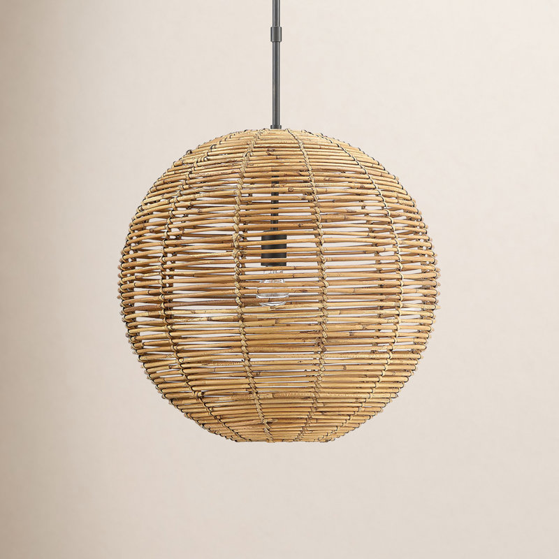 Timberly Laflin 1 - Light Single Globe Pendant