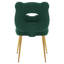 Fauteuil d'appoint mignon 19,5 po avec coussin papillon Allysia-277807674