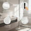 Lampe sur pied 80 W à DEL avec éclairage vers le haut et le bas, lampe sur pied moderne de 78 pouces avec technologie Eye-Care, lumière du jour 4000K pour le bureau, le salon, le bureau, la chambre à coucher