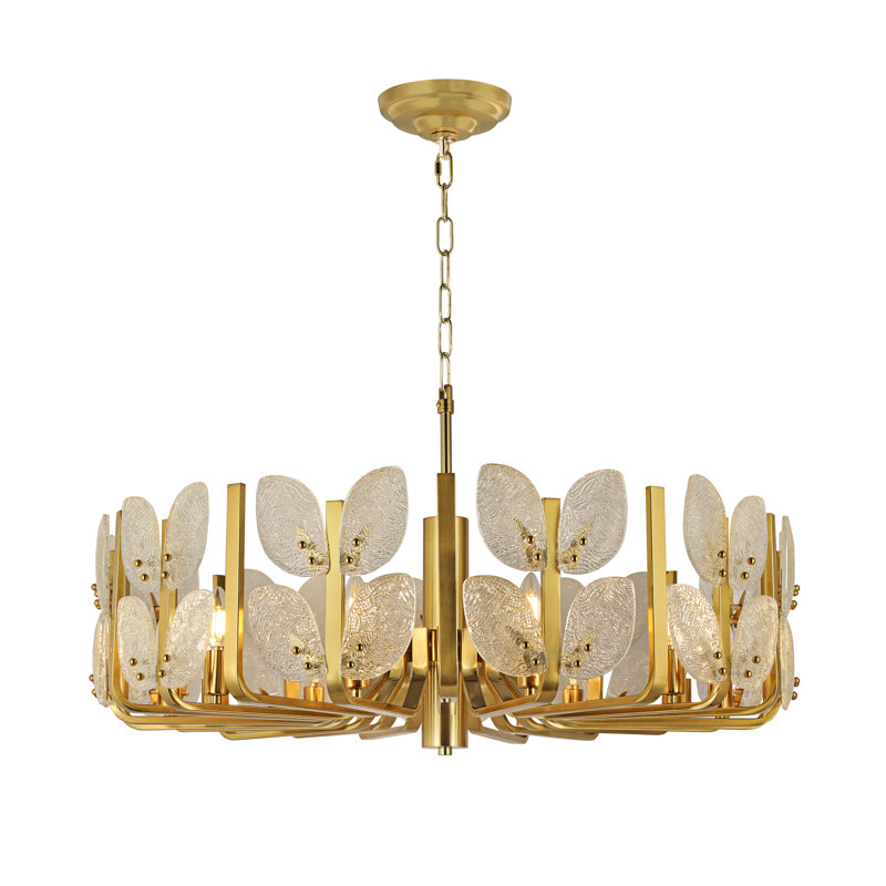 Lustre en laiton, 11