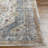 Washburn Machine Washable Oriental Blue/Ivory Area Rug-70926729