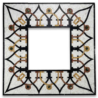 7" x 7" Marble Mosaic Sheet Wall Floor Use Tile