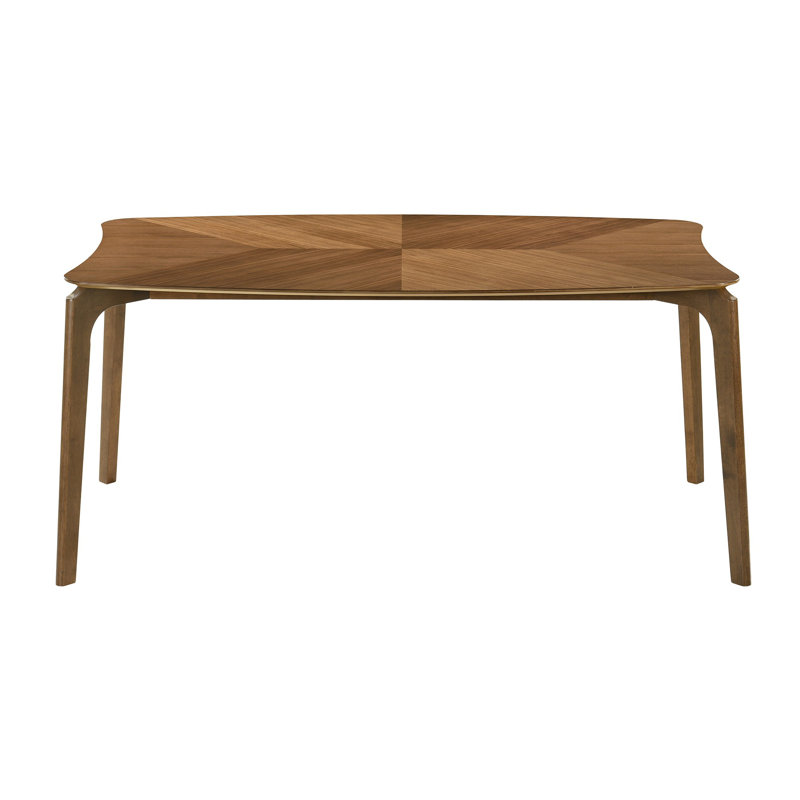 Jaysea Dining Table, Walnut Brown