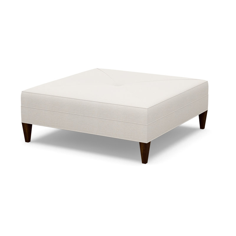Square Ottoman, Walnut, 9637-82