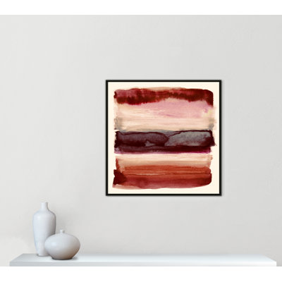 Burgundy Sky II Print by Nan