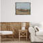 «Neutral Desert Terrain Abstraction Brown», art mural encadré par Floater-1825932857-1825932859