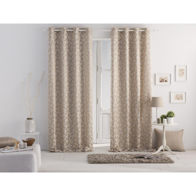 Gillman Room Darkening Curtain Single Panel
