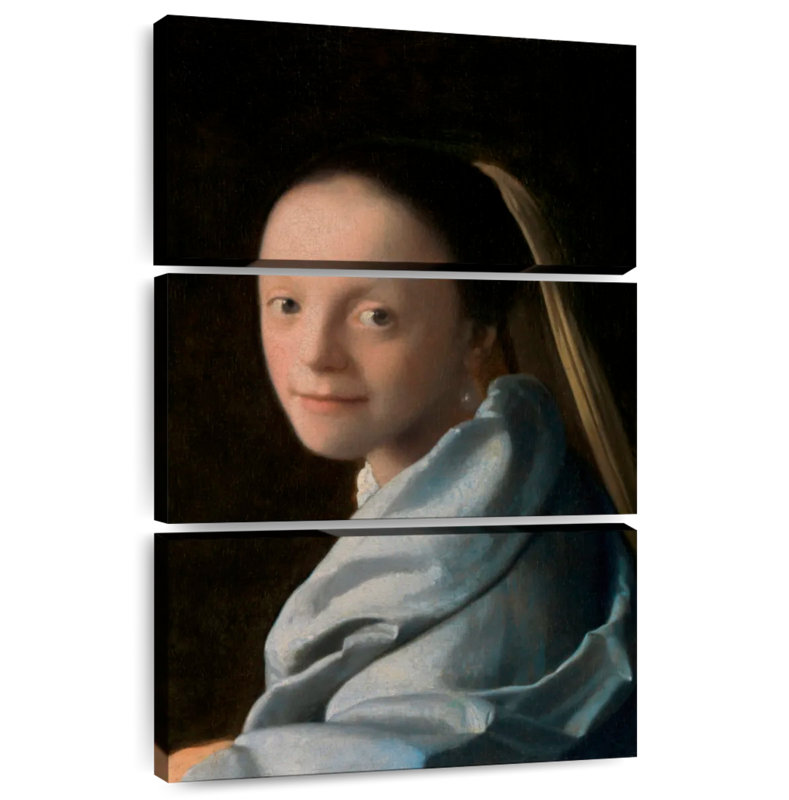 Étude Leisha d'une jeune femme 1665-1667, H 38 po x l 24 po