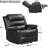 36.6'' Wide Modern Super Soft Faux Leather Manual Recliner With Padded Armrests(Set Of 4)-1572718909