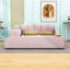 Lit tapissier Stelijana avec bureau de chevet et petit tabouret rond-1707462081-1707462082