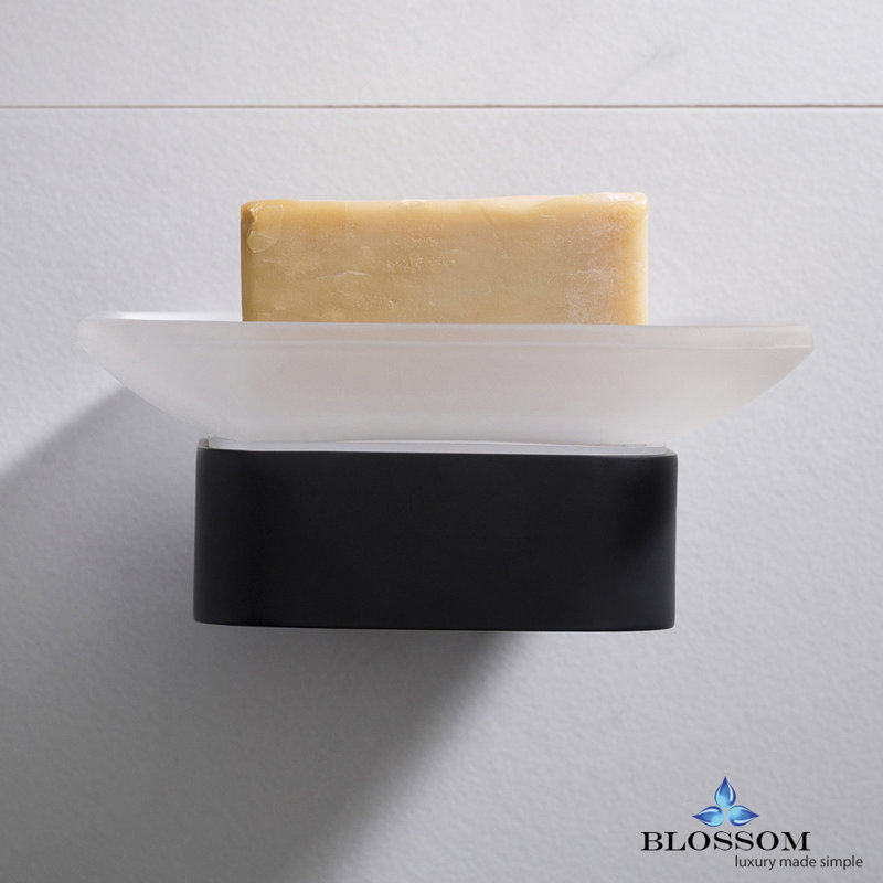 Hubbardston Soap Dish, Matte Black