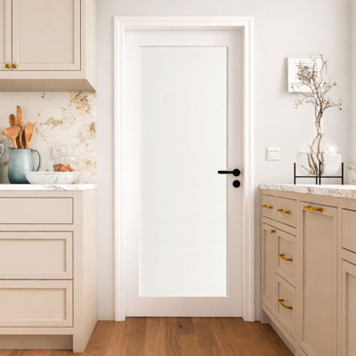Panneau de porte intérieur peint 80 po. X 80 po + 1/2 po Panneau central