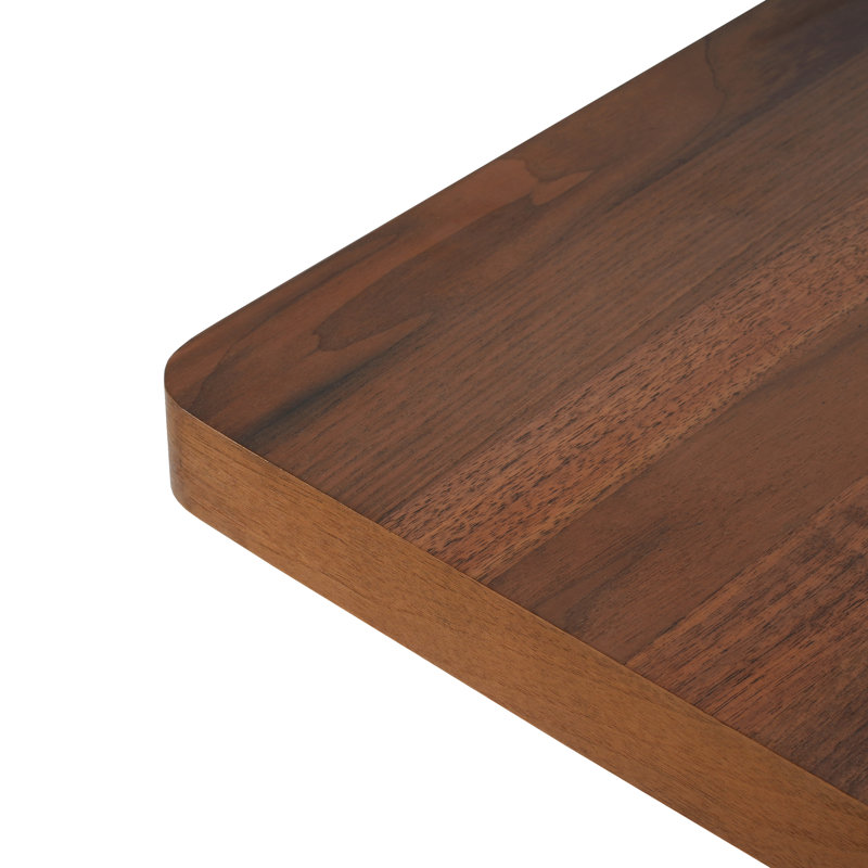 63" Rectangular Walnut Dining Table - Scratch , For Room Use Ideal Kitchens And Compact Spaces, Walnut