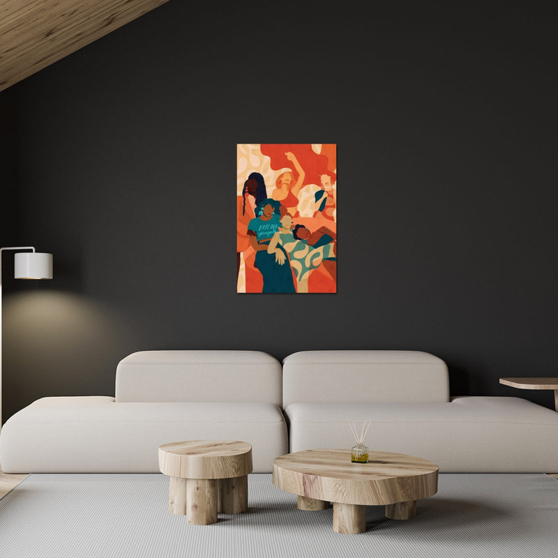«Women» par Reyna Noriega, impression sans cadre, H 32 po x l 24 po x P 0,25 po