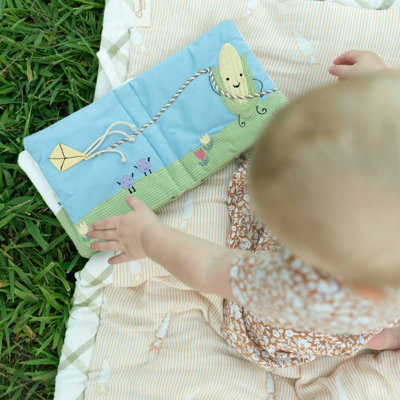 Clementine Fruits & Veggies Soft Plush Activity Book