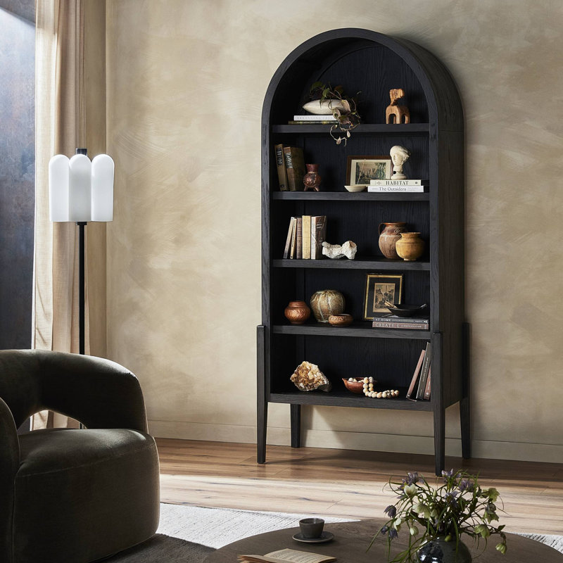 Errol Bookcase, Drifted Matte Black