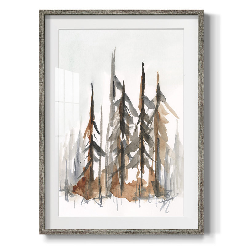 Toile tendue embellie bord de mer I - galerie, Vieilli, H 25,5 po x l 17,5 po