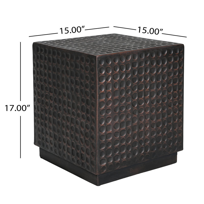 Aldo Patio MGO Cube Side Table
