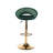 Kshaun Swivel Upholstered Adjustable Height Counter Stool with Metal Frame-754206702