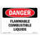 Signmission Flammable Combustible Liquids Sign 