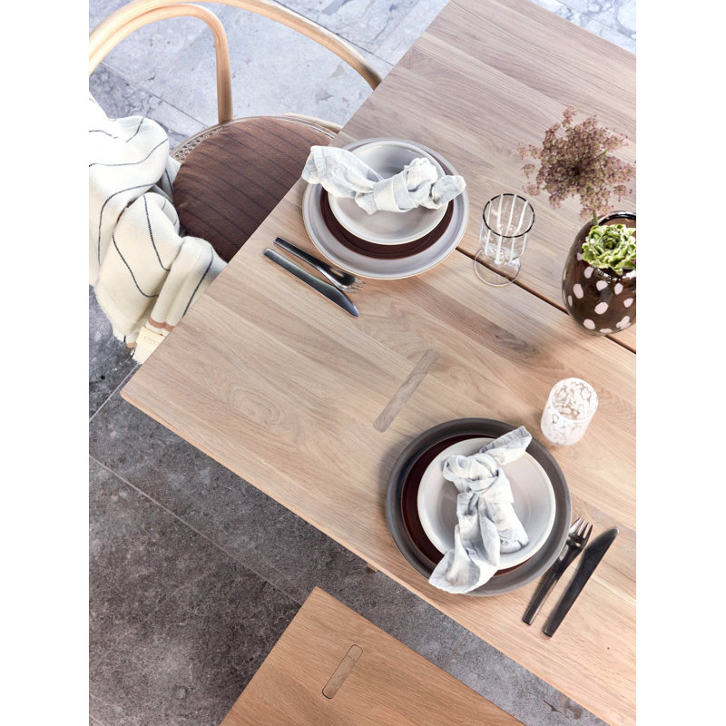 Yuka Handmade Terracotta Dinner Plate, Offwhite