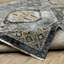 Tapis bleu / doré Hovis Southwestern-1667771696