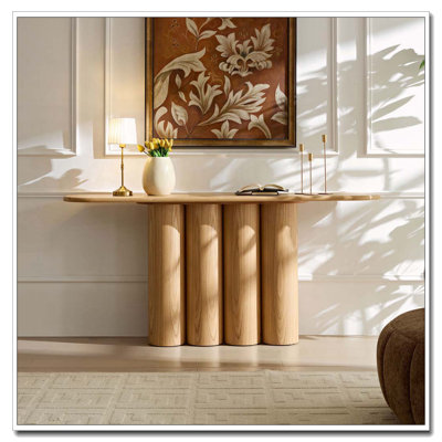 66.93'' Modern Console Table for Entryway