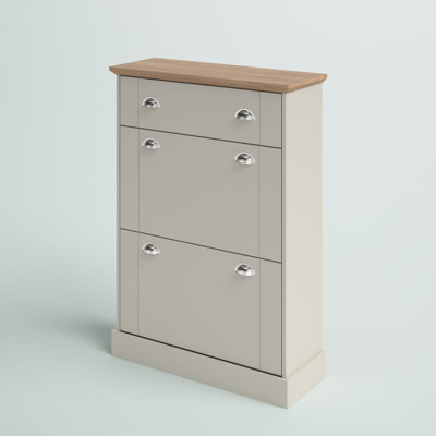 Brielle 12 Pair Shoe Storage Cabinet