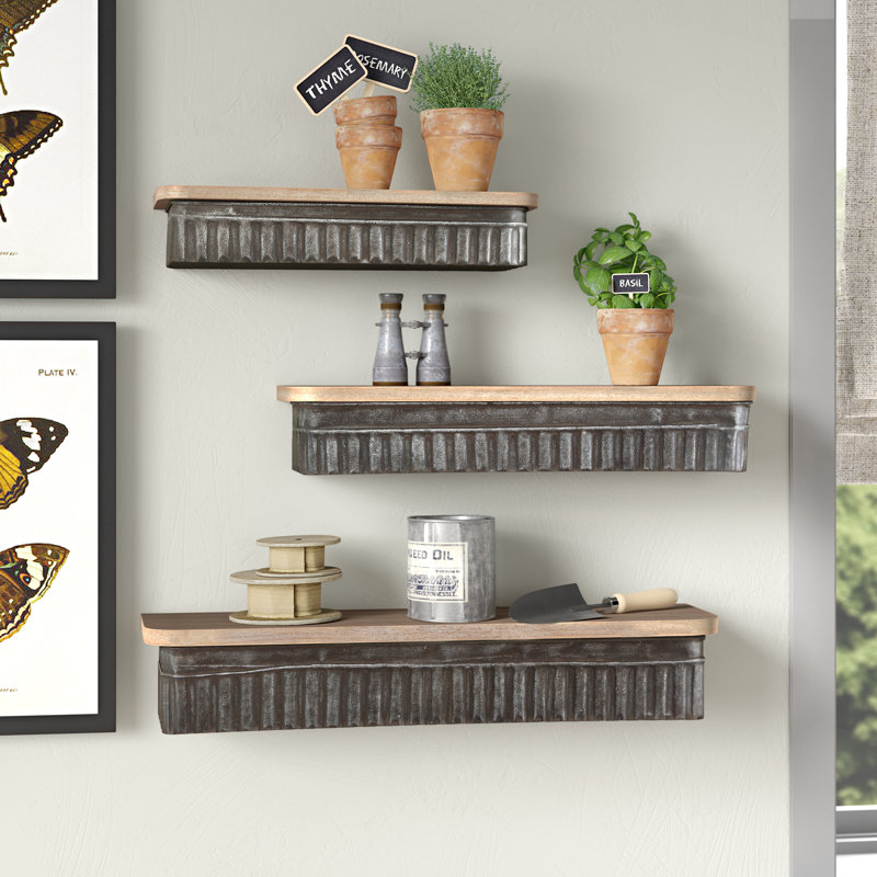 Pipkins 3 Piece Floating Shelf