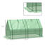 Mini jardin extérieur de serre portative 6 pi x 3 pi x 3 pi Outsunny