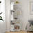 5-Tier Corner Bookshelf,L-Shaped Bookcase Freestanding Storage Shelf & Display Stand For Living Room, Office, Bedroom-123166989